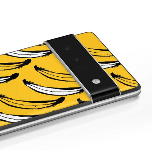 Bouffants and Broken Hearts Bananas Google Pixel 6 Skin
